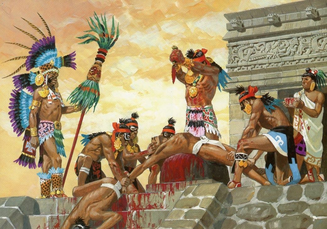 The Aztec heart sacrifices [ShortHistory]