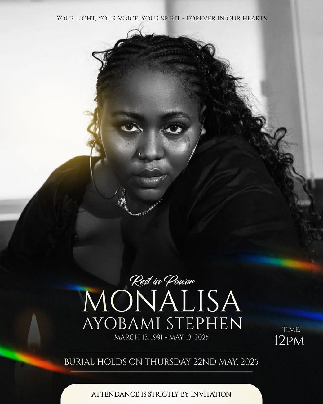 Monalisa Stephen: Celebrating the Life and Legacy of a Bold Nigerian Voice