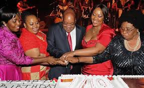 President Jacob Zuma and his many wives [allAfrica.com]