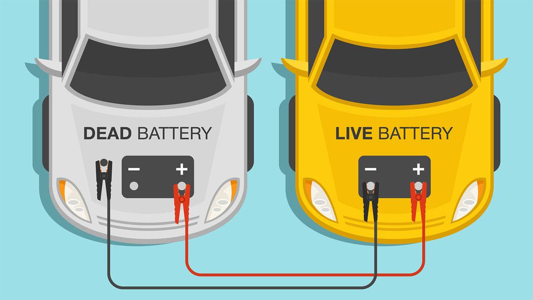 Attach the jumper cables [CarBlog]
