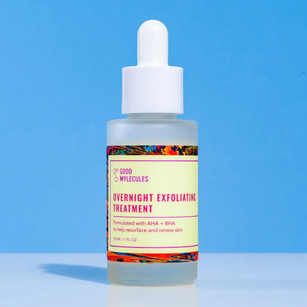 Good Molecules Overnight Exfoliating Treatment (10% AHA + BHA)