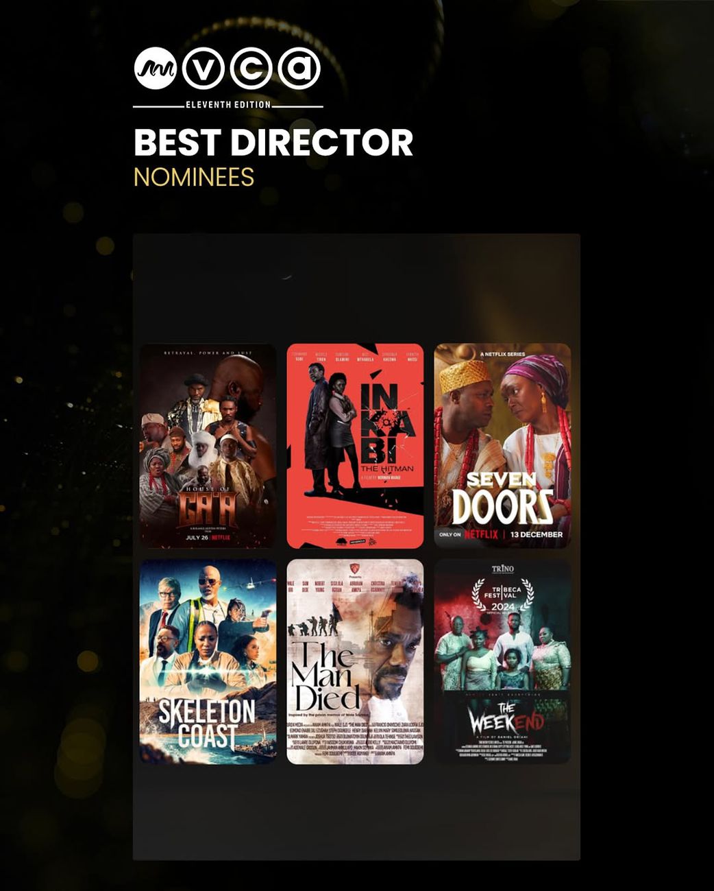 AMVCA 2025: Daniel Oriahi, Bolanle Austen-Peters nominated for Best Director