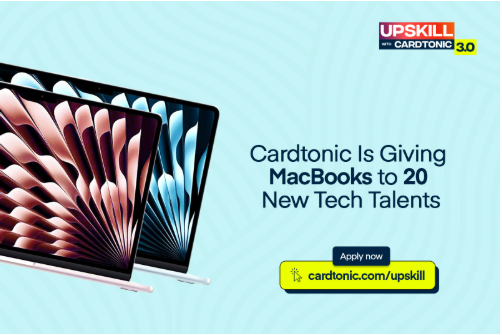 Cardtonic Upskill 3.0 Offers 20 M4 MacBook Laptops to Aspiring Nigerian Techies