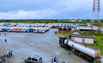 Fuel scarcity looms as tanker drivers down tools at Dangote Refinery