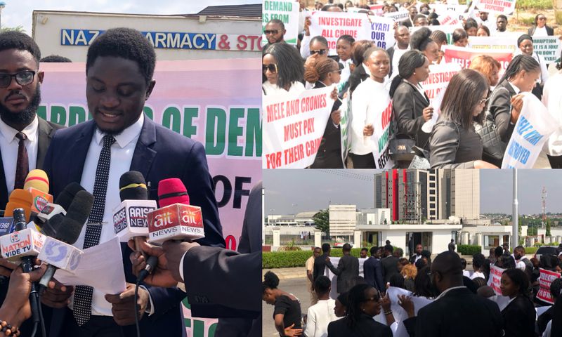 The EFCC’s spokesperson, Dele Oyewale, who received the petition, assured that the Commission would review the allegations swiftly. [Facebook]