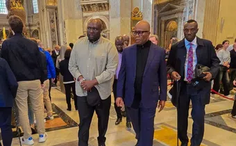 Akpabio-led Nigerian delegation arrives at the Vatican for Pope Francis’ burial