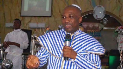 The leader of the INRI Evangelical Spiritual Church, Primate Elijah Ayodele