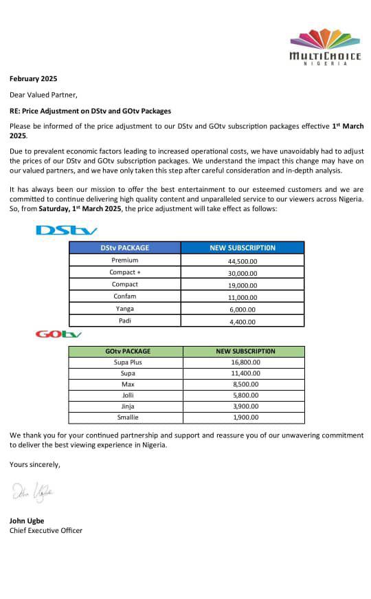 The Rising Cost of Entertainment: What DSTV, GOTV, and Netflix price hikes mean for Nigerians