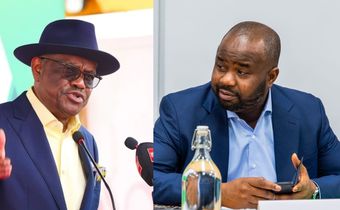 L-R: FCT Minister Nyesom Wike and FIRS chairman, Zacch Adedeji. [X, formerly Twitter]