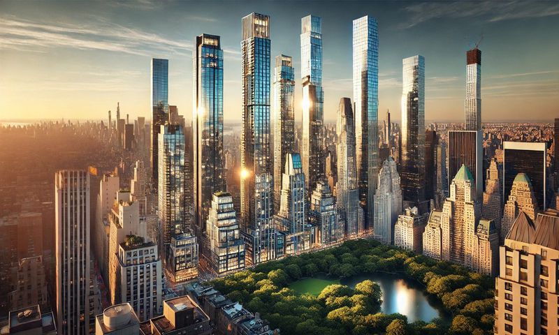 Billionaires Row in New York City [shakernyc]