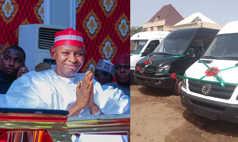 Gov Yusuf inaugurates 10 Tinubu's CNG buses for Kano workers