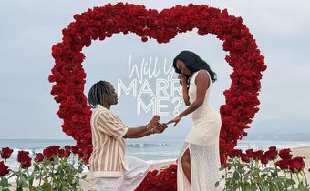 Singer CKay allegedly pops the big question.
