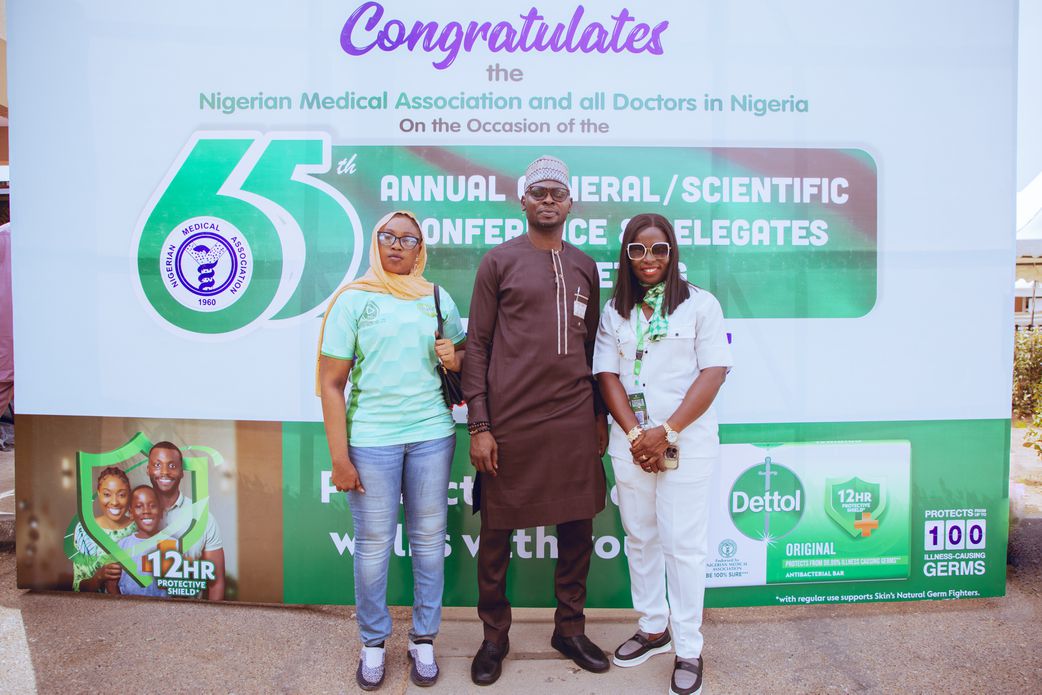 Dettol reinforces commitment to public health at the 65th Nigerian Medical Association Conference