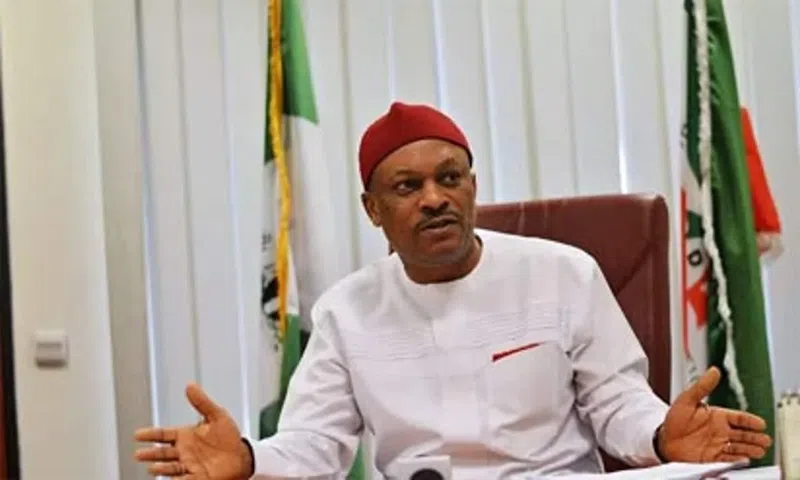 The National Secretary of the Peoples Democratic Party (PDP), Senator Samuel Anyanwu.