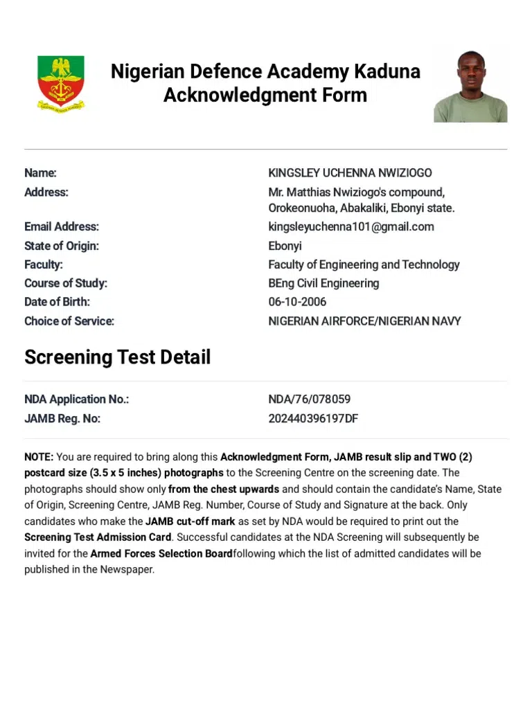How to apply for NDA in Nigeria: Complete step-by-step guide