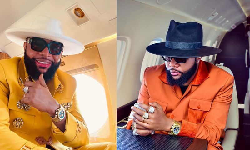CEO of Emmy Cargoes Nigeria Limited and founder of Five Star Music, Emeka Okonkwo, widely known as E-Money. [Getty Images]