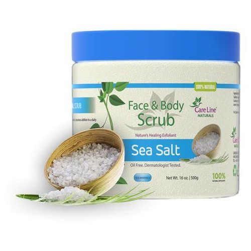 Careline Natural Face and Body Scrub (Sea Salt)