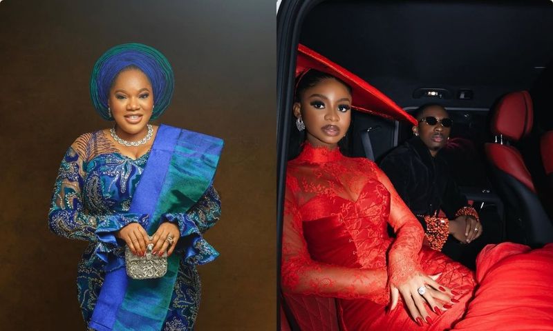 Toyin Abraham, Juma Jux and Priscilla.