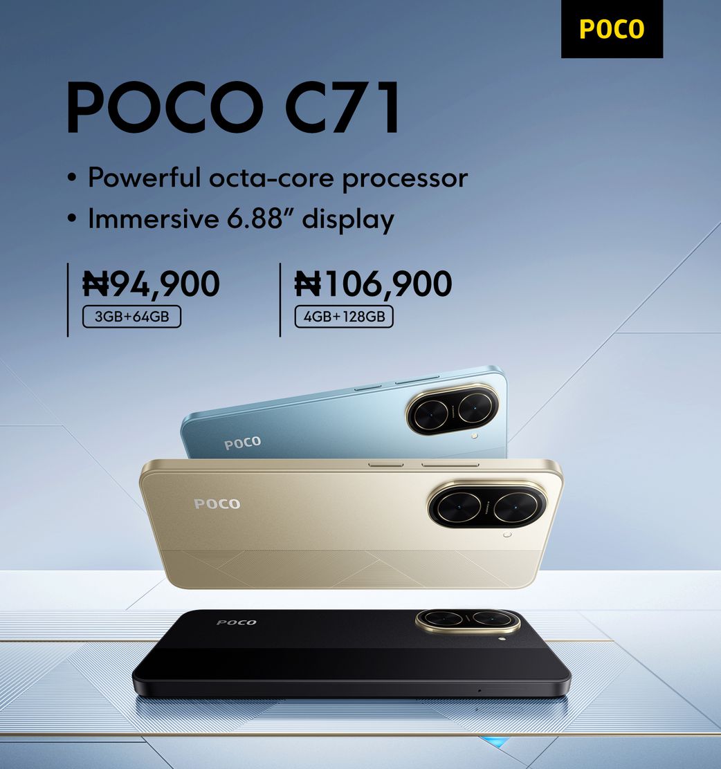 POCO Launches POCO X7 Pro and POCO C71 in Nigeria: Power Meets Accessibility