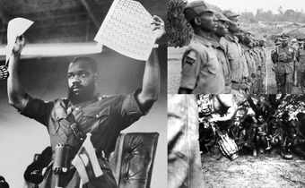It was reported January 30th that, in an interview earlier, Ojukwu told United Press International that he would welcome U.S. intervention to end the bitter six-month old civil war caused by Biafra's breakaway from Nigeria. [Getty Images]