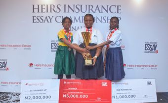 Applications open for Heirs Insurance Essay Championship, students & teachers included in N10.5m prizes