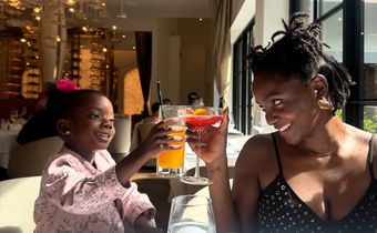 Simi and her daughter Adejare