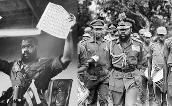 On May 30, 1967, Colonel Chukwuemeka Odumegwu Ojukwu declared the Eastern Region of Nigeria an independent state—the Republic of Biafra. [Getty Images]