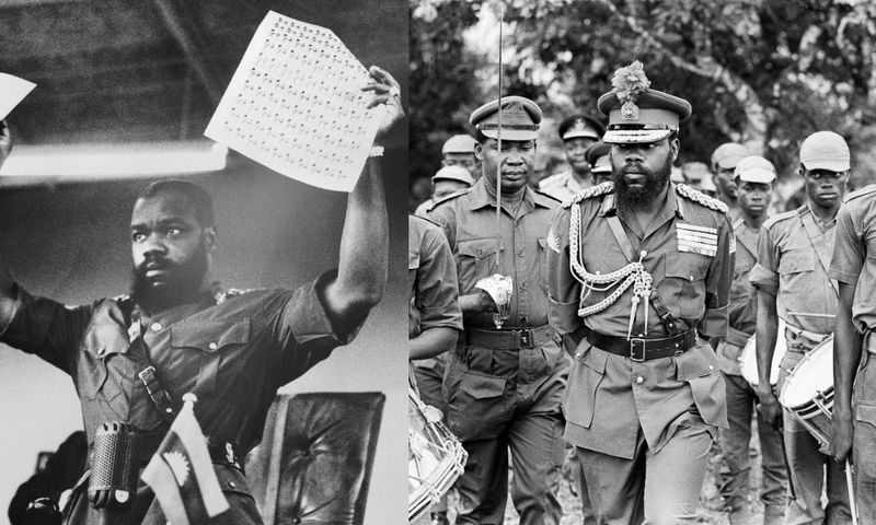 On May 30, 1967, Colonel Chukwuemeka Odumegwu Ojukwu declared the Eastern Region of Nigeria an independent state—the Republic of Biafra. [Getty Images]