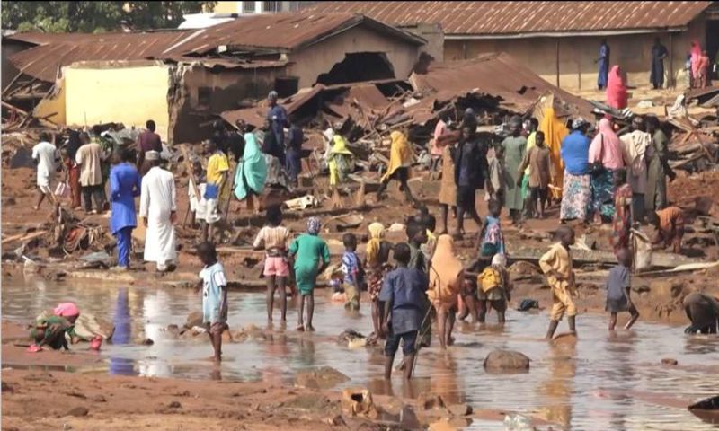 Flooding in Mokwa, Niger State [AFP]