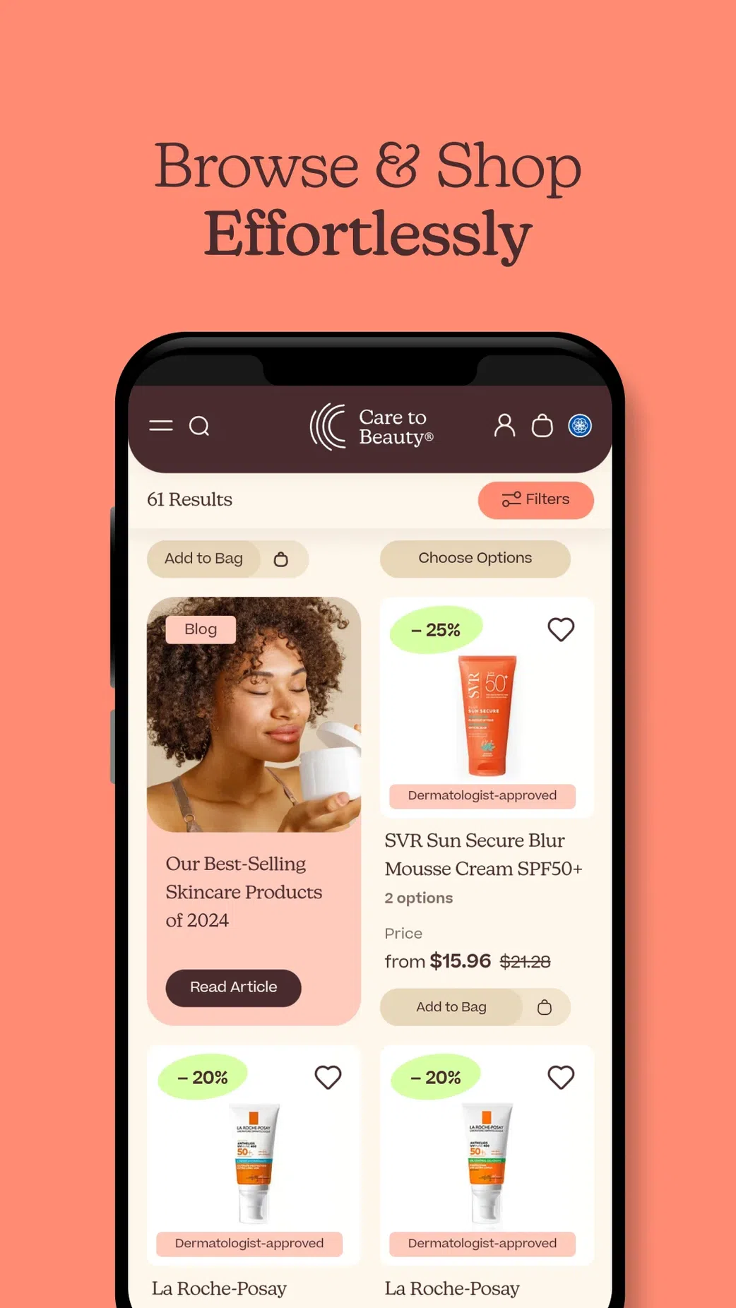 Care to Beauty: Cosmetics Shop