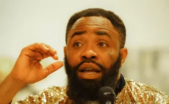 Nigerian comedian turned clergyman Woli Arole.