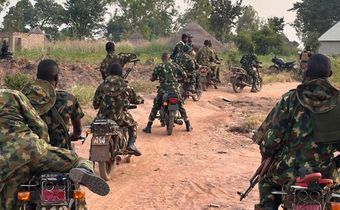 Troops of the Nigerian Army during an operation. [TheCable]