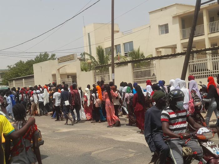 Fuites d’examen à Thiès : des élèves devant le procureur, leurs camarades protestent