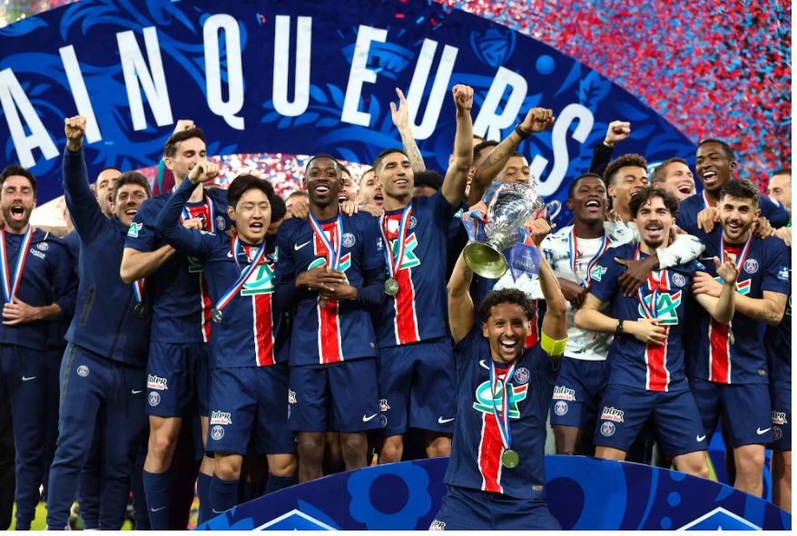 La coupe pour Paris
