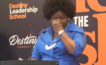 Dorothy Kisaka broke down in tears at her book launch