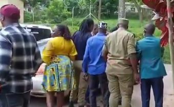 Eddy Mutwe was brought limping in court
