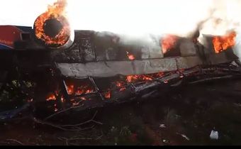 Scene from accident