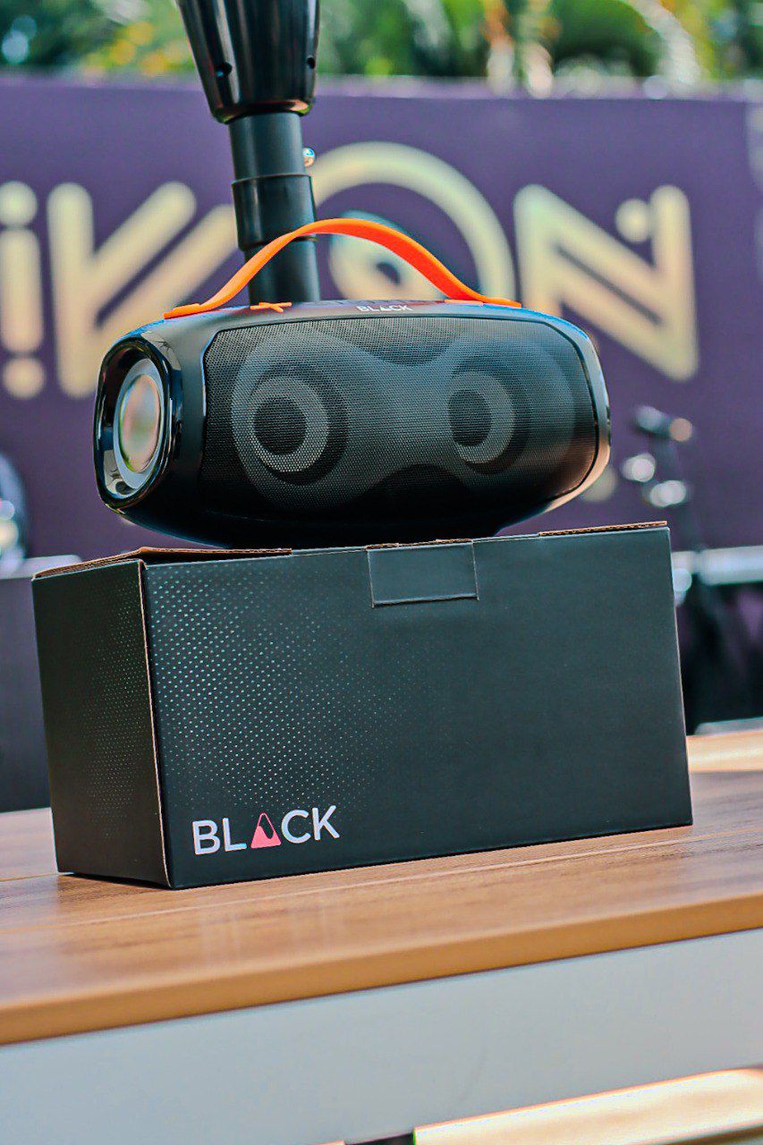 The BLACK BassDrum 2 Wireless Bluetooth Speaker