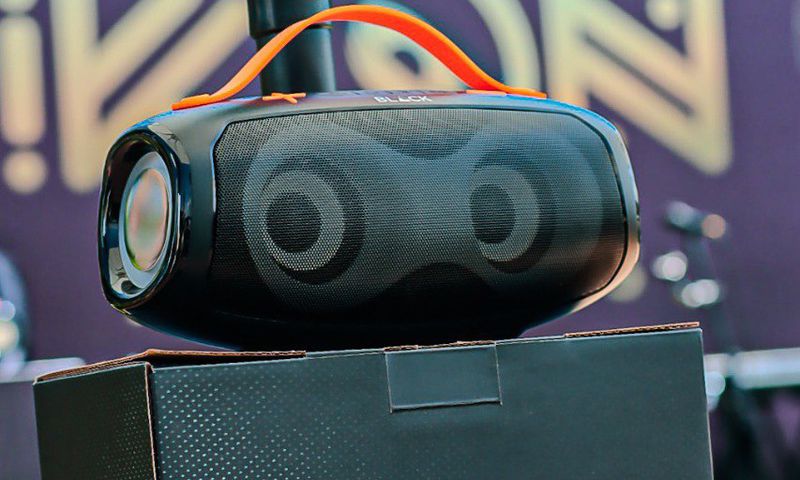 The BLACK BassDrum 2 Wireless Bluetooth Speaker