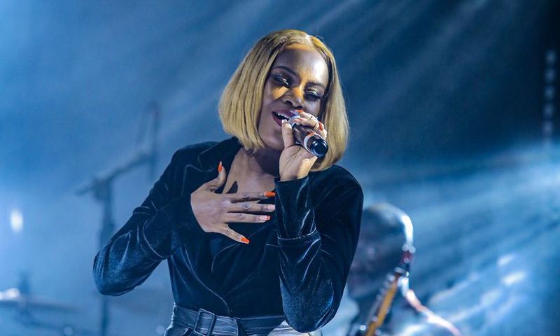 Juliana Kanyomozi performs at the previous World of Sounds concert