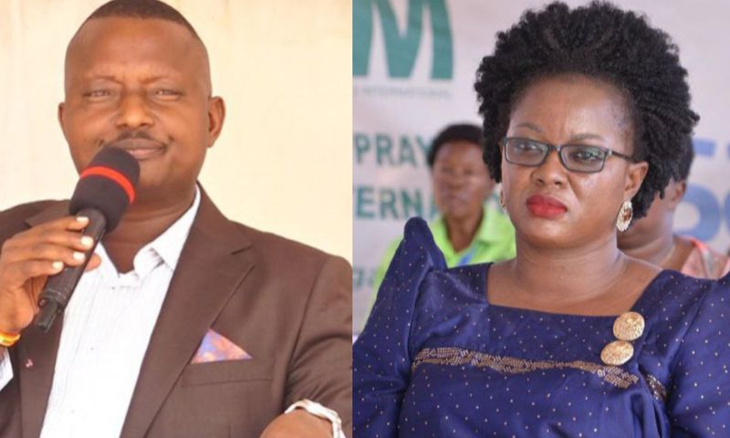 Pastor Bujjingo and Susan Makula