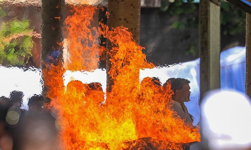 Rajiv Ruparelia cremation