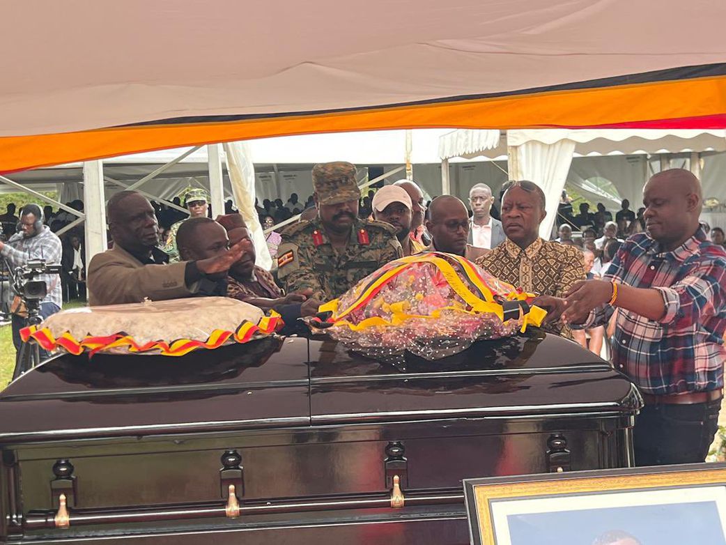 Gen Muhoozi and his wife Charlotte