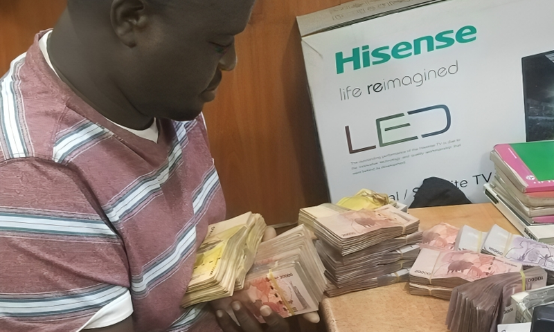 VJ Junior says he's making millions off of Arsenal's under performance