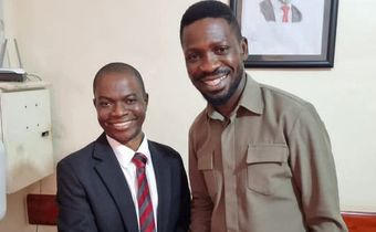 Bobi Wine and Muhammad Ssegirinya