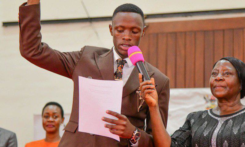 Makerere University Guild President James Churchill Ssentamu