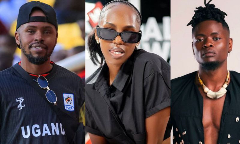 Alex Muhangi, Prim Asiimwe and Pallaso
