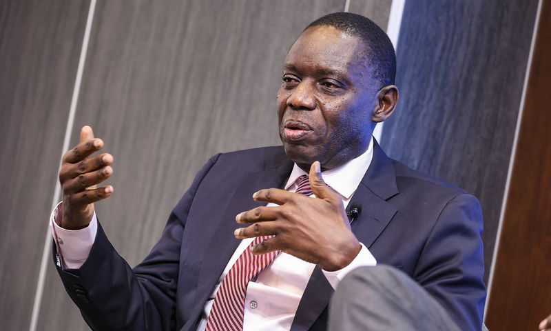 Michael Atingi-Ego, the Governor of the Bank of Uganda