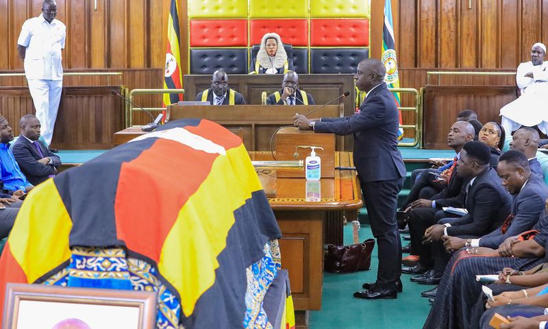 MP Muhammad Nsereko pays tribute to Hon Ssegirinya