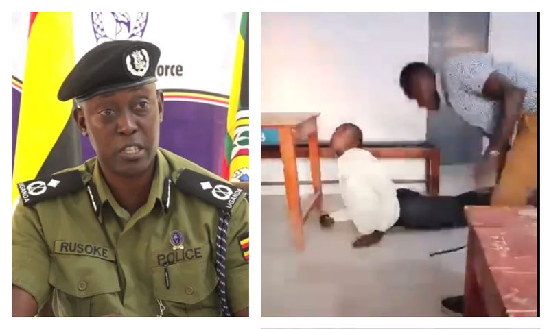 Police spokesman Kituuma spoke out on the Ntungamo school incident